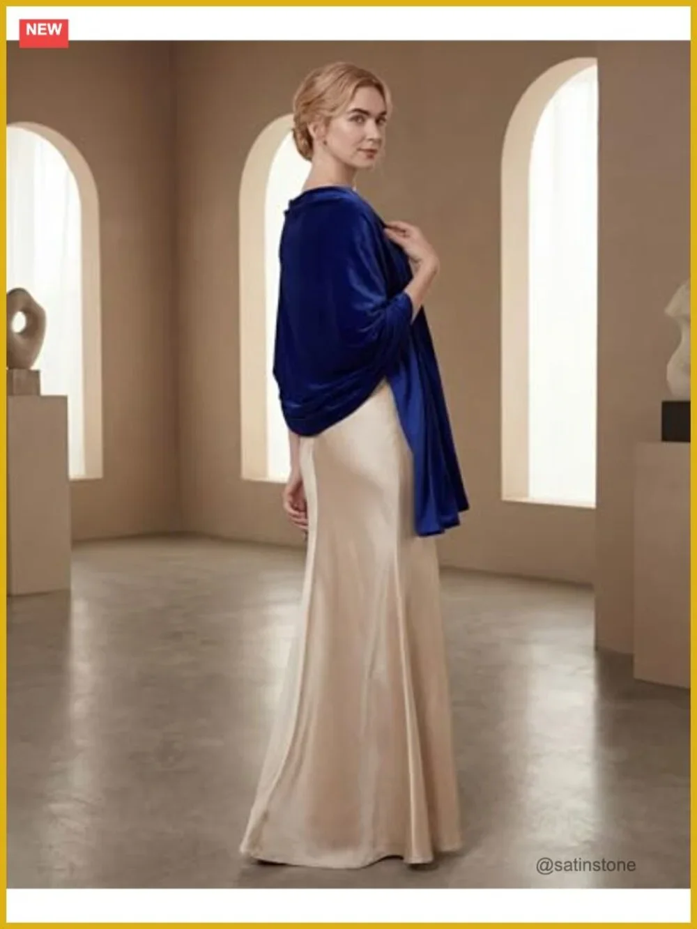 Velvet Shawl Wrap for Women, Evening Dress Cover Up, Scarf Bridal Formal,